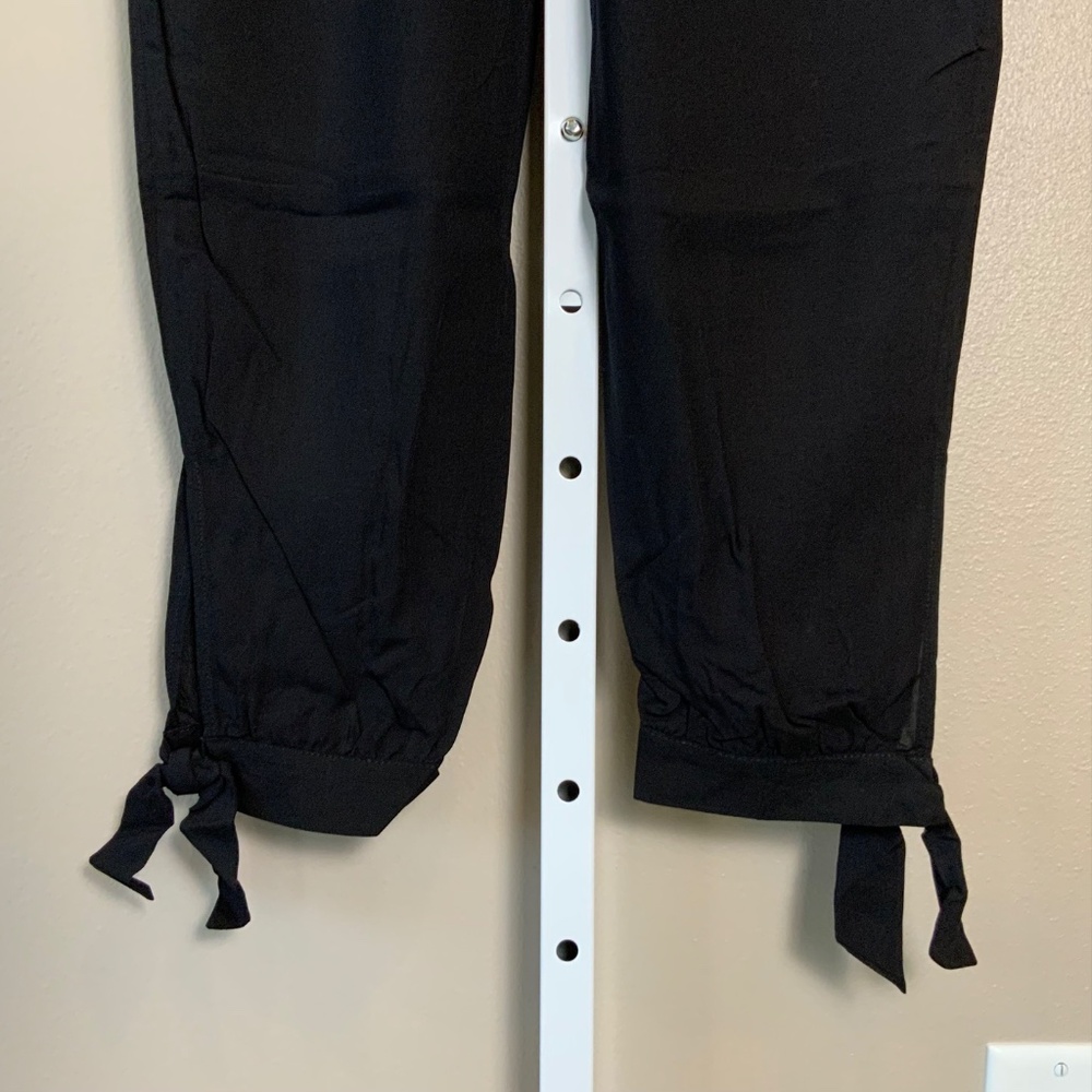 Apt. 9® Side Slit Challis Ankle Tie Pants - Picture 15 of 16